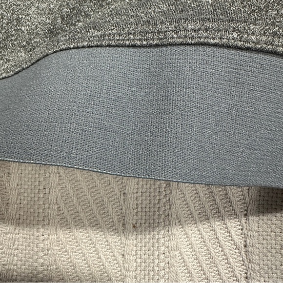 Nike Dri-Fit zip up hoodie, girls size small, gray/pink, pockets, spring, layer - Picture 9 of 12